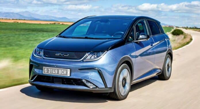 véhicule électrique chinois